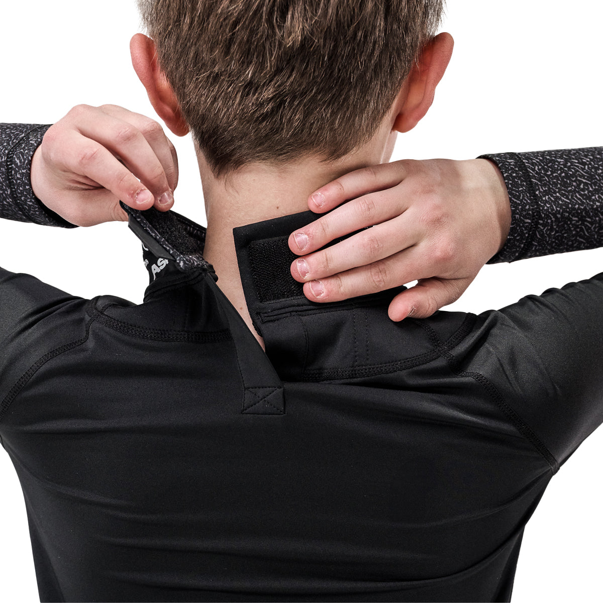 EOS Baselayer Compression Top w/ Integrated Neck & Wrist Guard (S25) - Junior