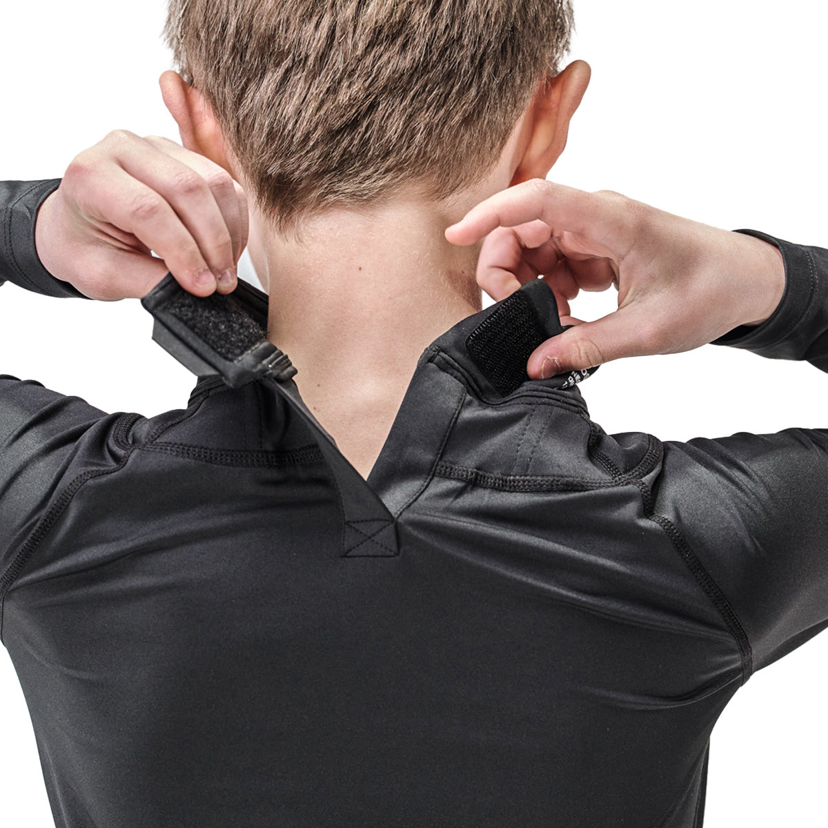 EOS Baselayer Compression Top w/ Integrated Neck Guard (S25) - Junior