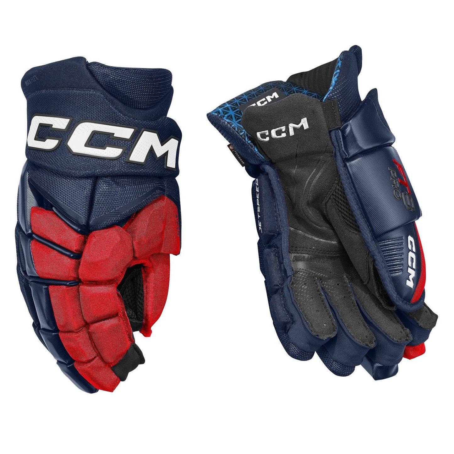 CCM Jetspeed FT8 Pro Hockey Gloves - Junior