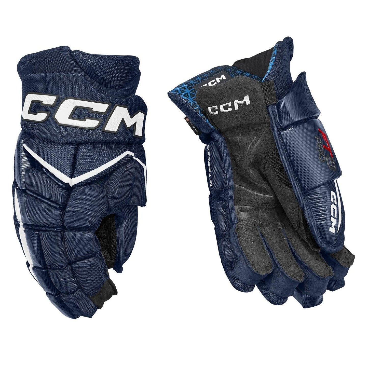 CCM Jetspeed FT8 Pro Hockey Gloves - Junior