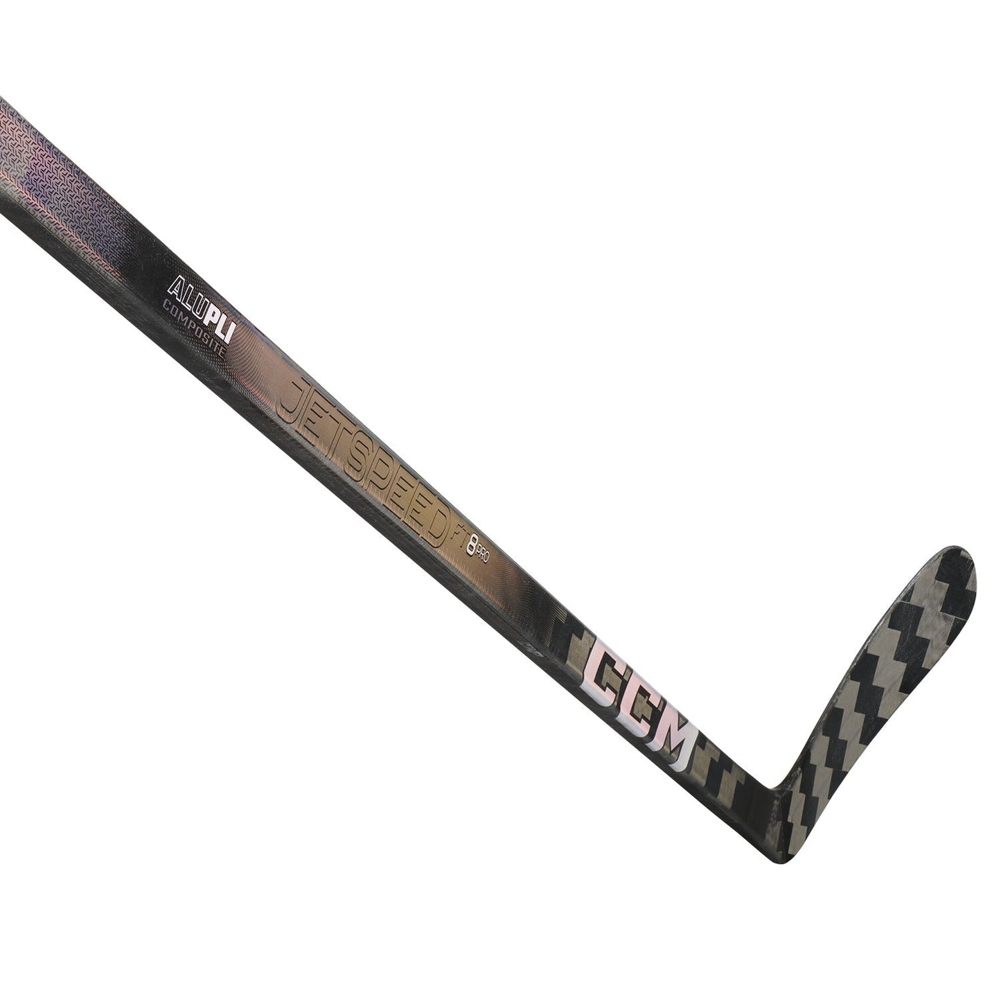 CCM Jetspeed FT8 Pro Hockey Stick (Charcoal) - Junior