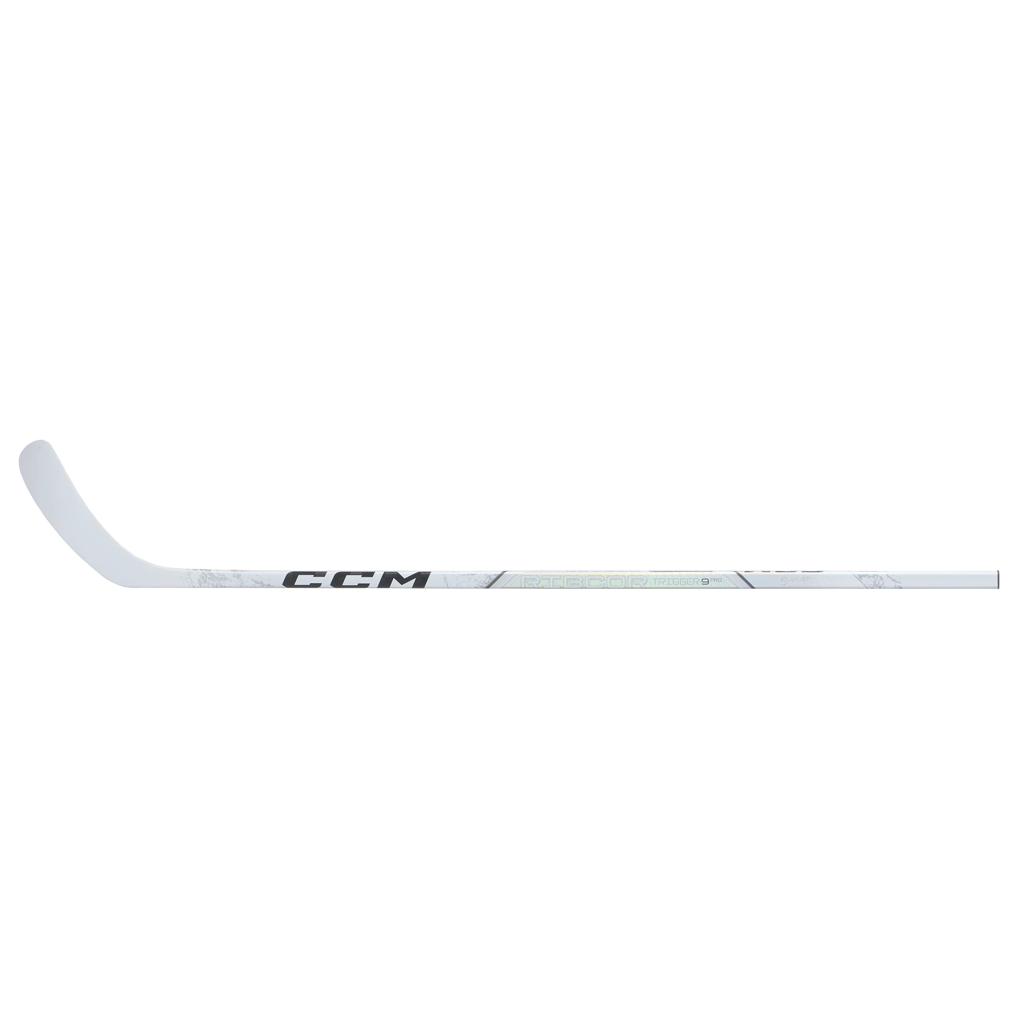 CCM Ribcor Trigger 9 Pro (WHITE) Hockey Stick - Junior