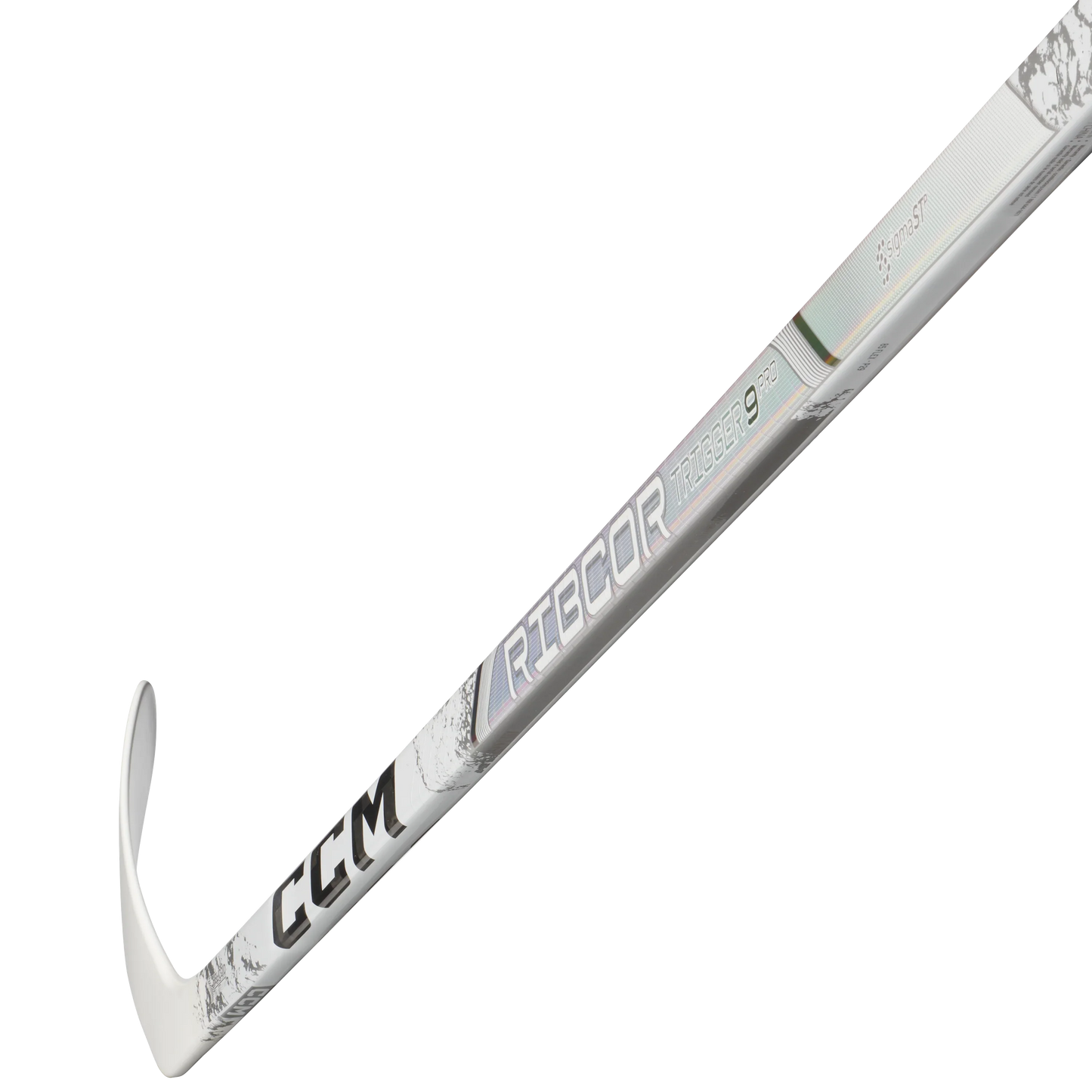 CCM Ribcor Trigger 9 Pro (WHITE) Hockey Stick - Intermediate