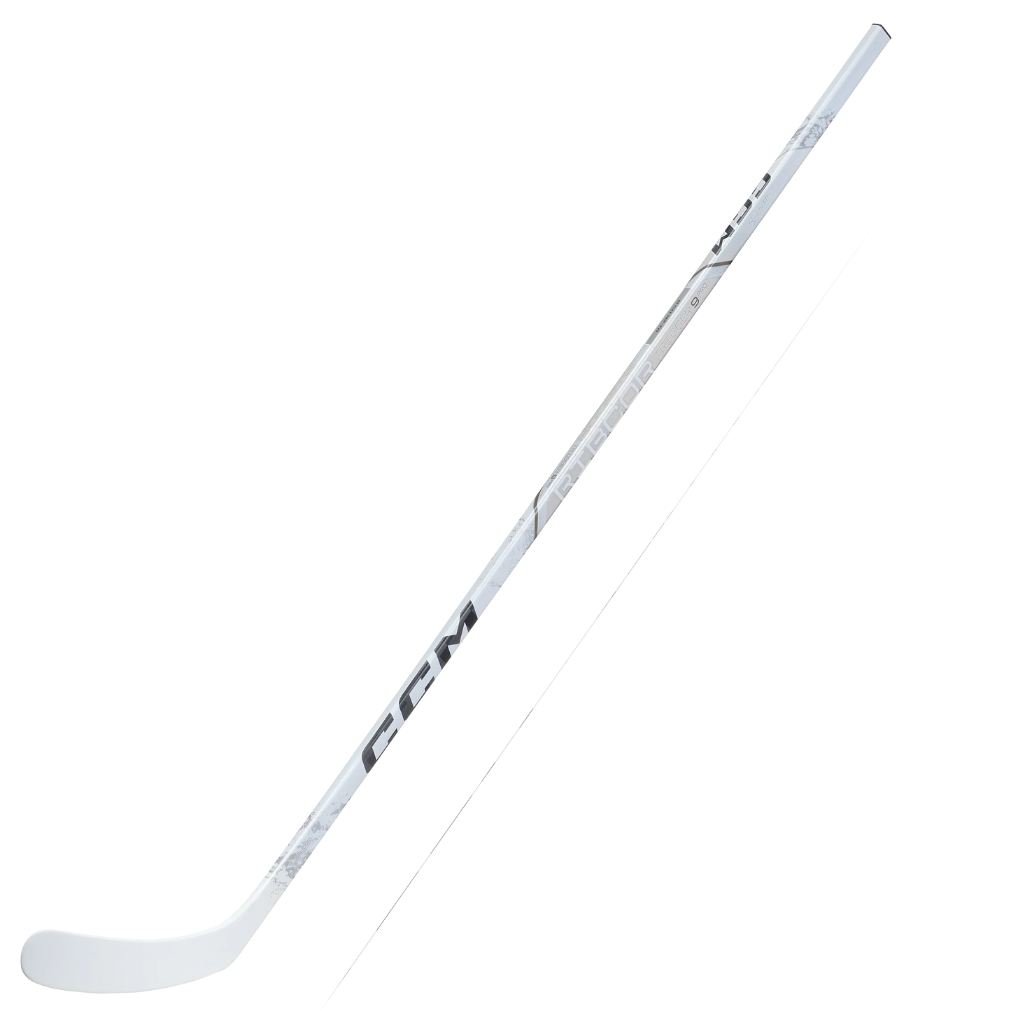 CCM Ribcor Trigger 9 Pro (WHITE) Hockey Stick - Intermediate