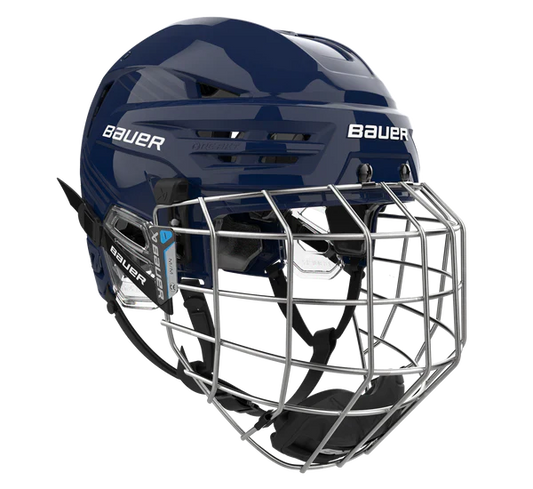 Bauer Re-Akt 90 - Hockey Helmet Combo (Navy) - Retail