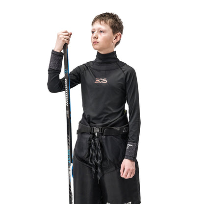 EOS Baselayer Compression Top w/ Integrated Neck & Wrist Guard (S25) - Junior