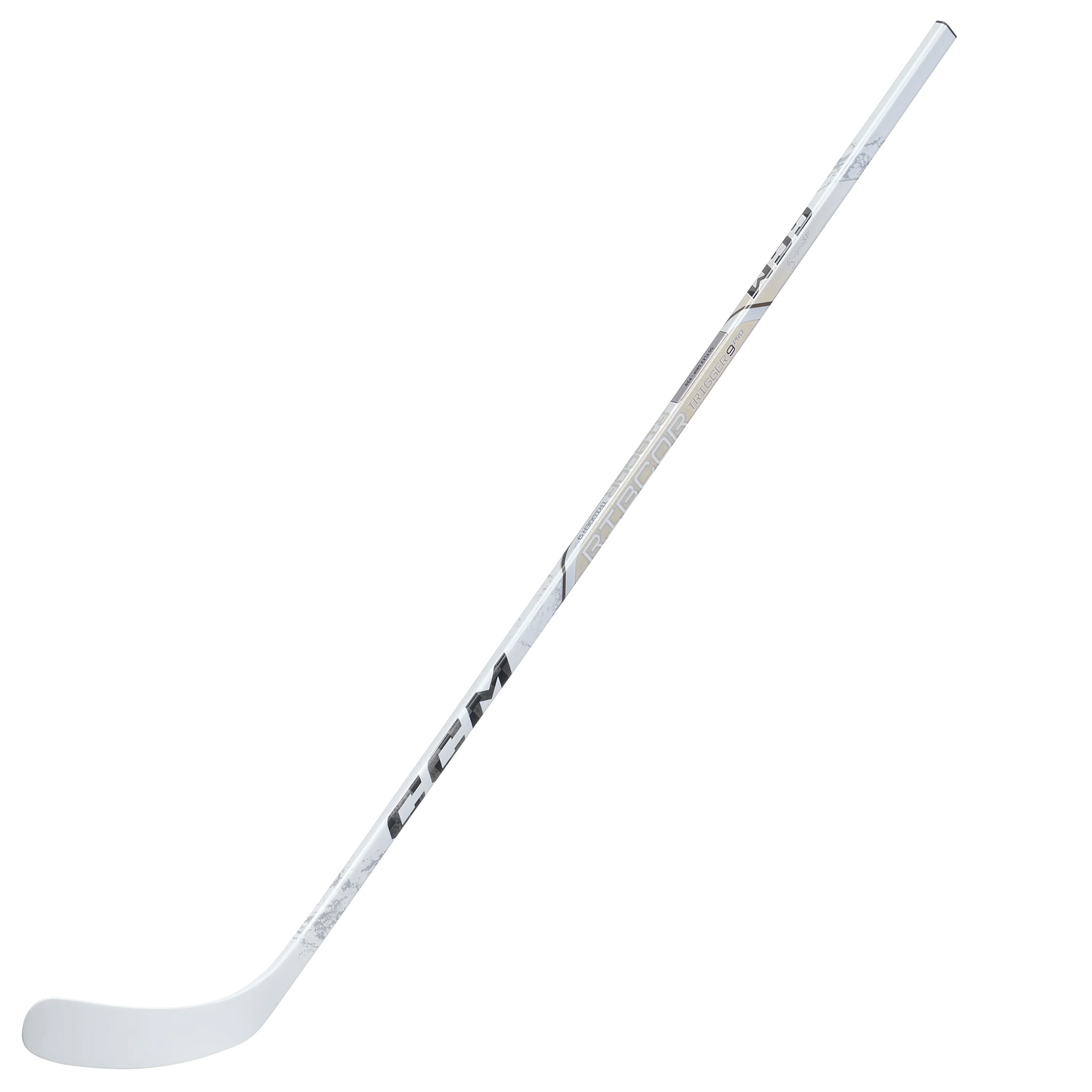 CCM Ribcor Trigger 9 Pro (WHITE) Hockey Stick - Junior