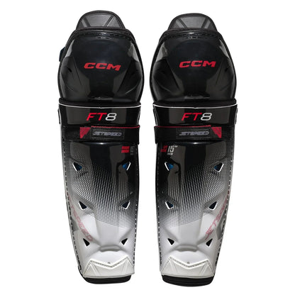 CCM Jetspeed FT8 Shin Guards - Junior