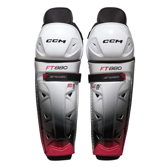 CCM Jetspeed FT880 Shin Guards - Junior