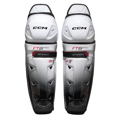 CCM Jetspeed FT8 Pro Shin Guards - Senior