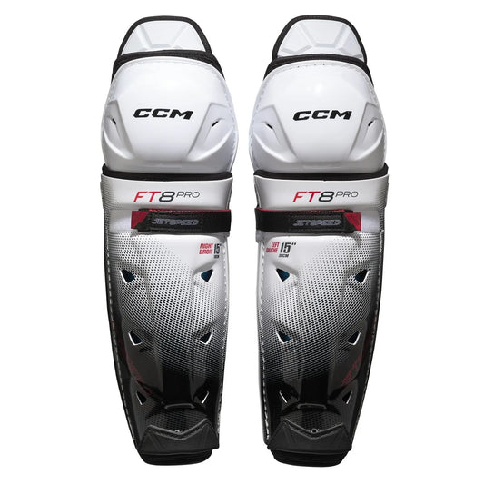 CCM Jetspeed FT8 Pro Shin Guards - Junior